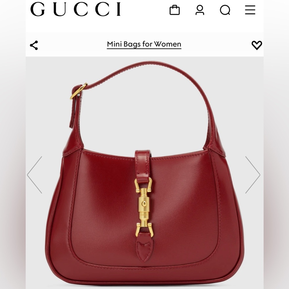 ✨ NWOT GUCCI JACKIE 1961 MINI SHOULDER BAG